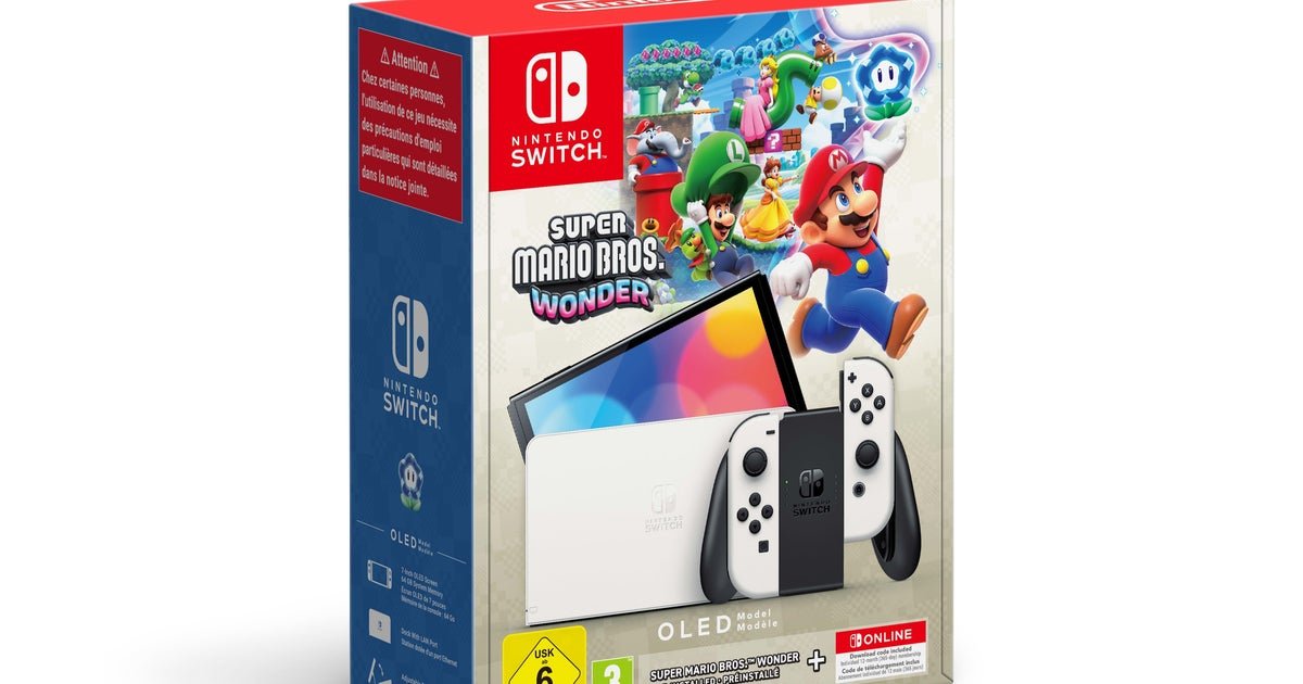 Nintendo announces new Switch OLED Mario bundle in Europe